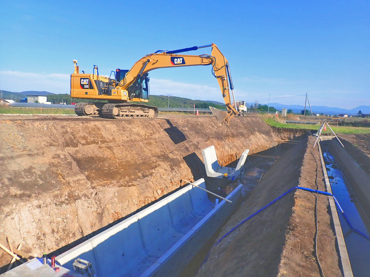 一般国道40号 中川町 誉改良外一連工事